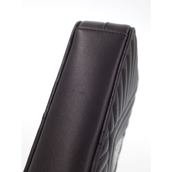 Prada Nappa Leather Mini Chain Shoulder Bag Black - Picture 5 of 7